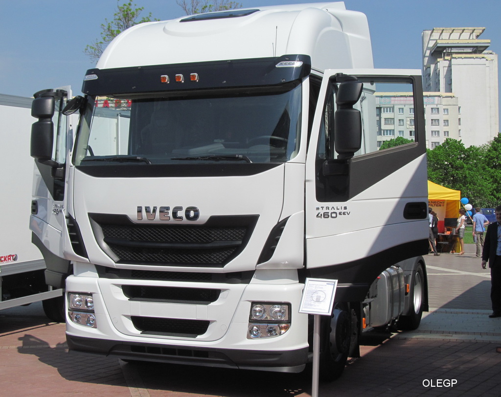 Италия, № (IT) U/N 0001 — IVECO Stralis ('2012) 460; Минск — Выставка "БАМАП-2015"