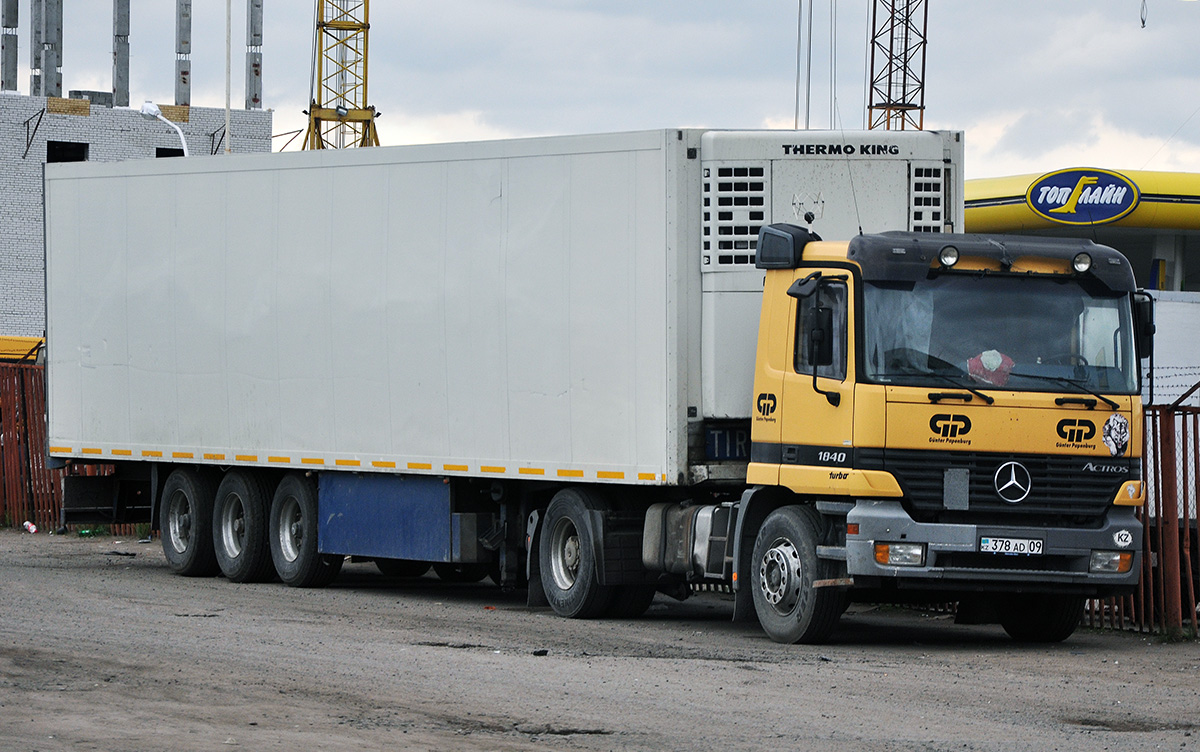 Карагандинская область, № 378 AD 09 — Mercedes-Benz Actros ('1997) 1840