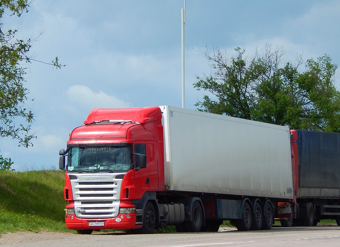 Харьковская область, № АХ 2989 ЕН — Scania ('2004) R380