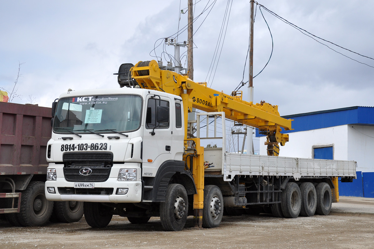 Саха (Якутия), № К 499 КМ 14 — Hyundai Power Truck HD320