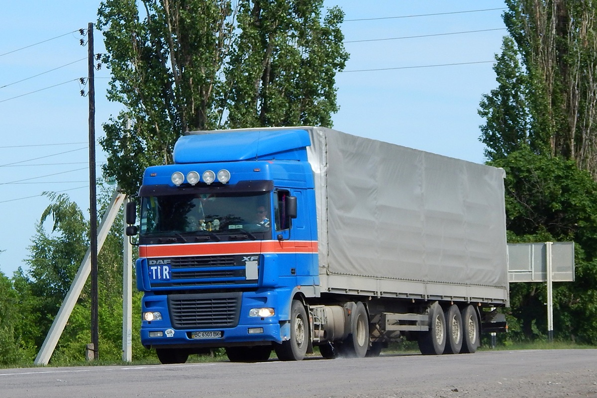 Львовская область, № ВС 6503 ВК — DAF XF95 FT