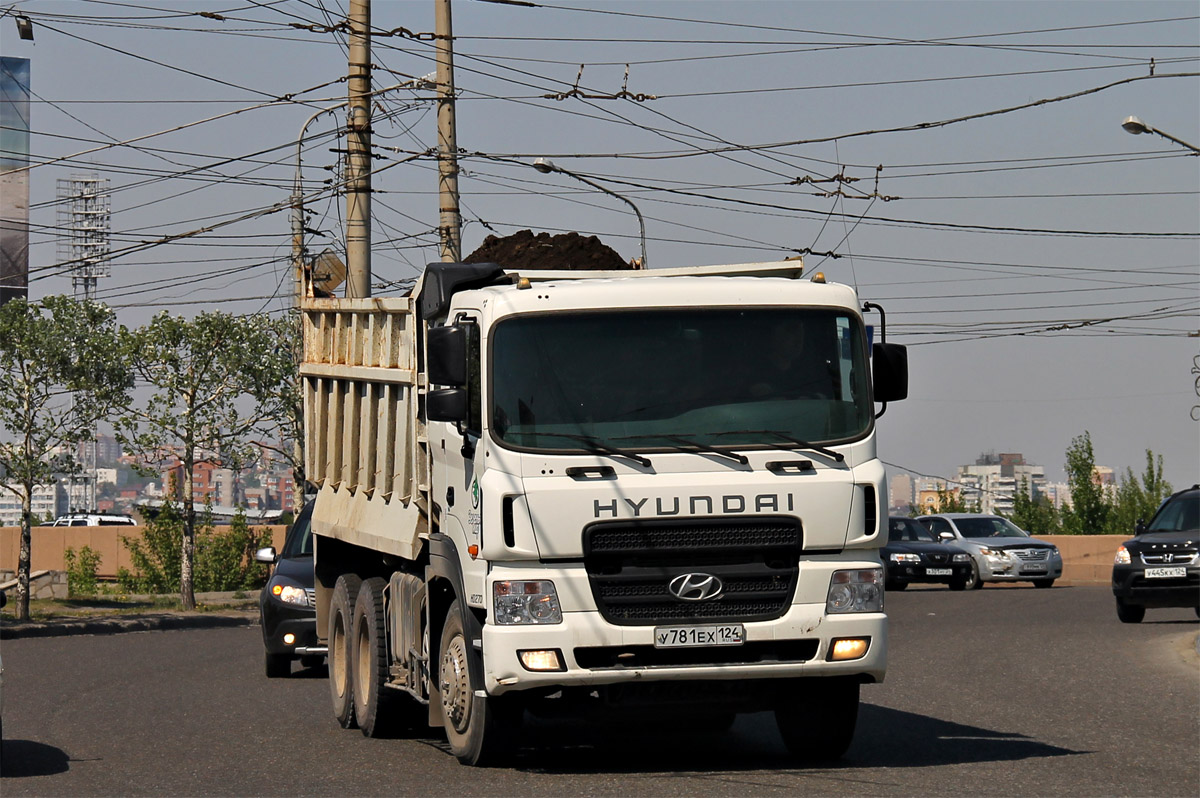 Красноярский край, № У 781 ЕХ 124 — Hyundai Power Truck HD270