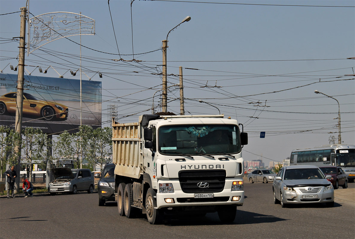 Красноярский край, № Р 030 АН 124 — Hyundai Power Truck HD270