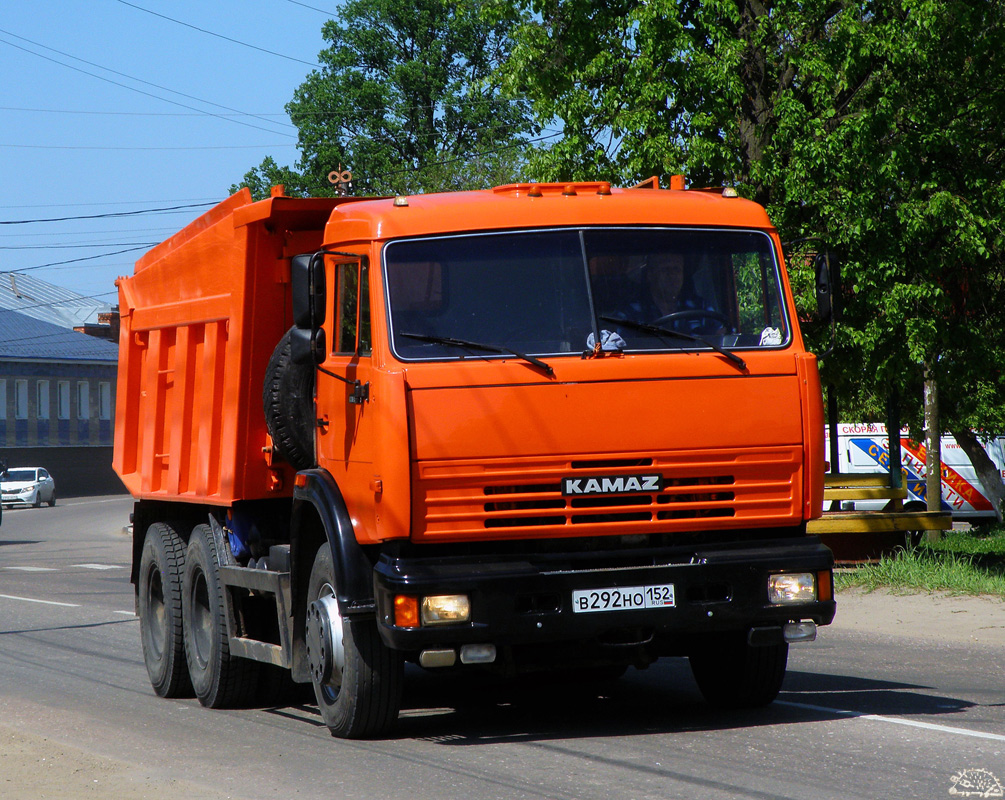 Нижегородская область, № В 292 НО 152 — КамАЗ-65115 [651150]