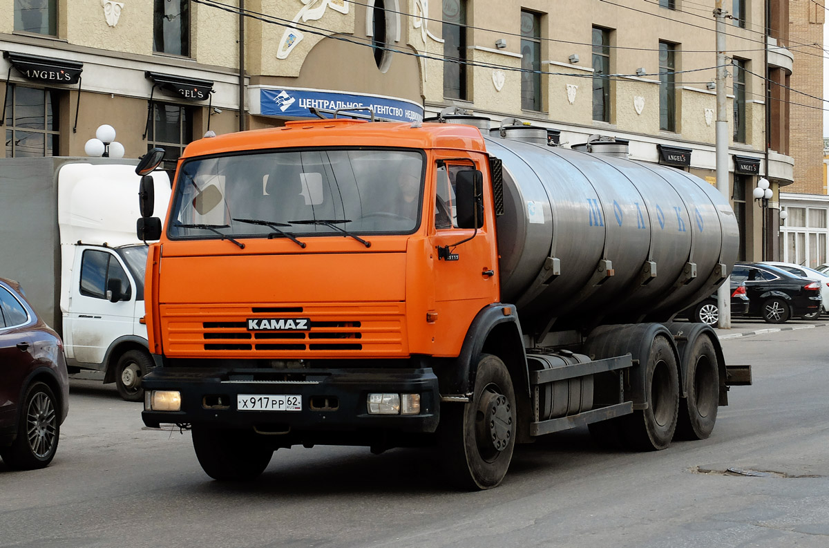 Рязанская область, № Х 917 РР 62 — КамАЗ-65115-62