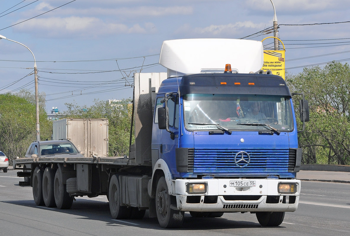 Омская область, № М 105 СЕ 55 — Mercedes-Benz SK 1735