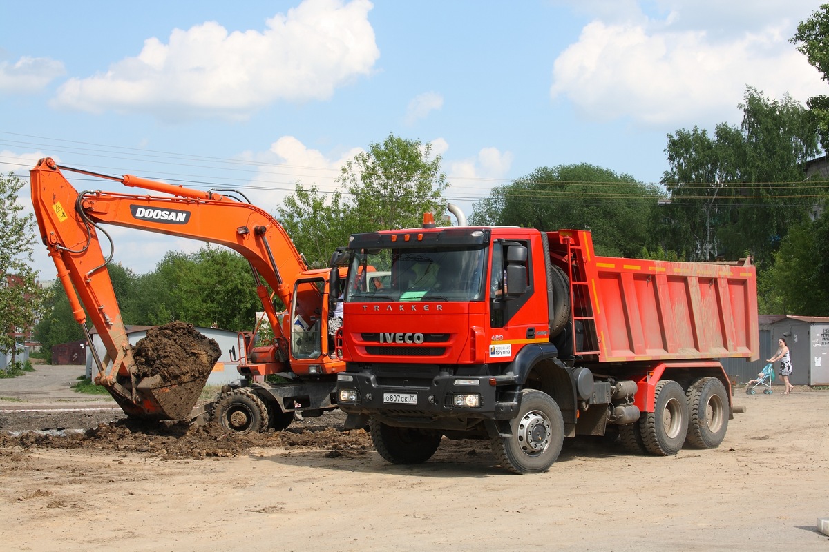 Томская область, № О 807 СК 70 — IVECO Trakker ('2007)