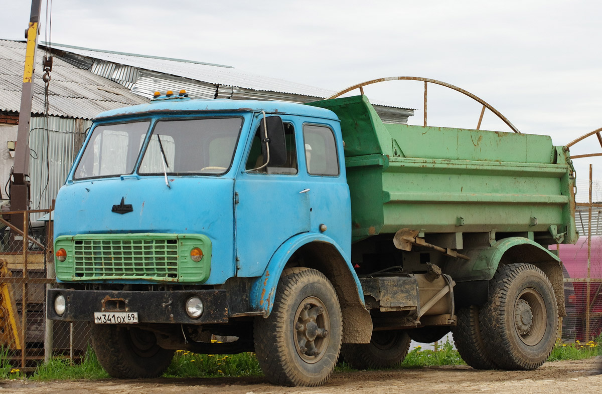 Тверская область, № М 341 ОХ 69 — МАЗ-5549