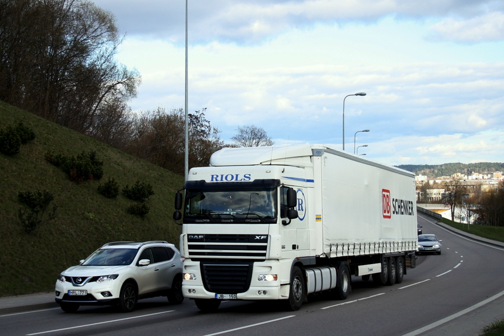 Латвия, № JB-150 — DAF XF105 FT