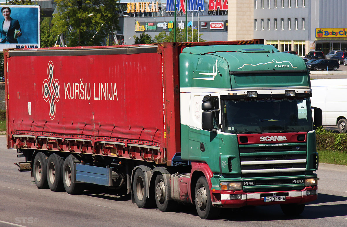 Литва, № FNB 854 — Scania ('1996) R144L