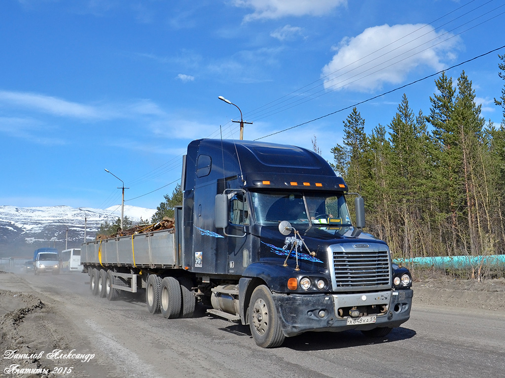 Мурманская область, № Х 848 КА 51 — Freightliner Century Class