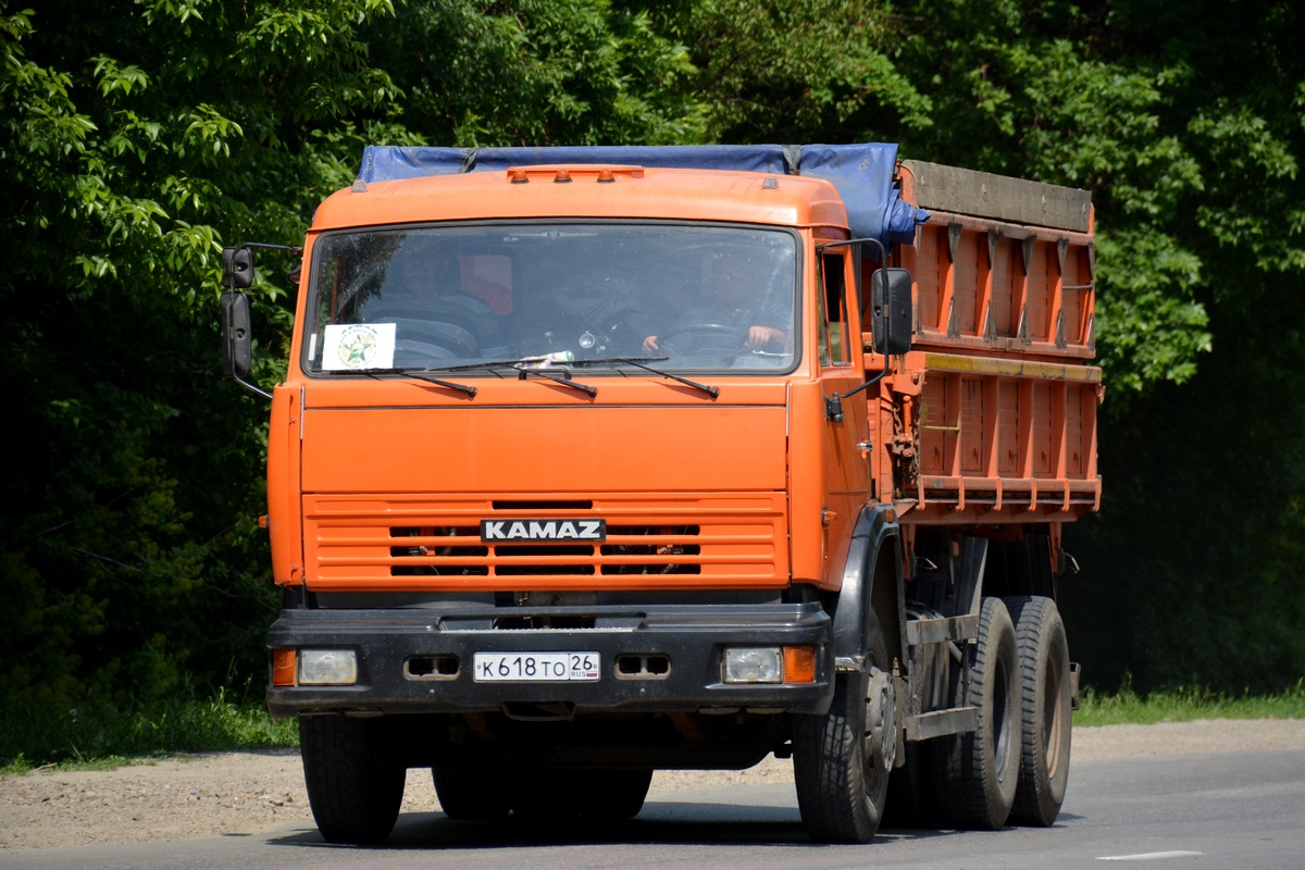 Ставропольский край, № К 618 ТО 26 — КамАЗ-65115-15 [65115R]