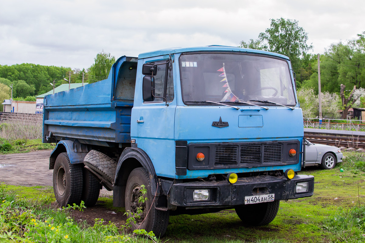 Пензенская область, № Н 404 АН 58 — МАЗ-5551 [555100]