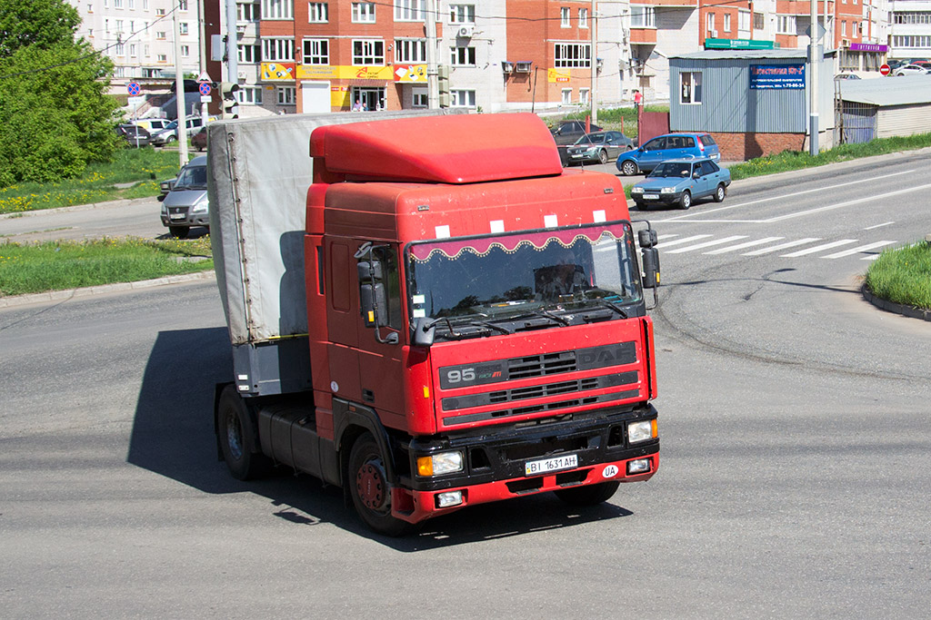 Полтавская область, № BI 1631 АН — DAF 95 FT