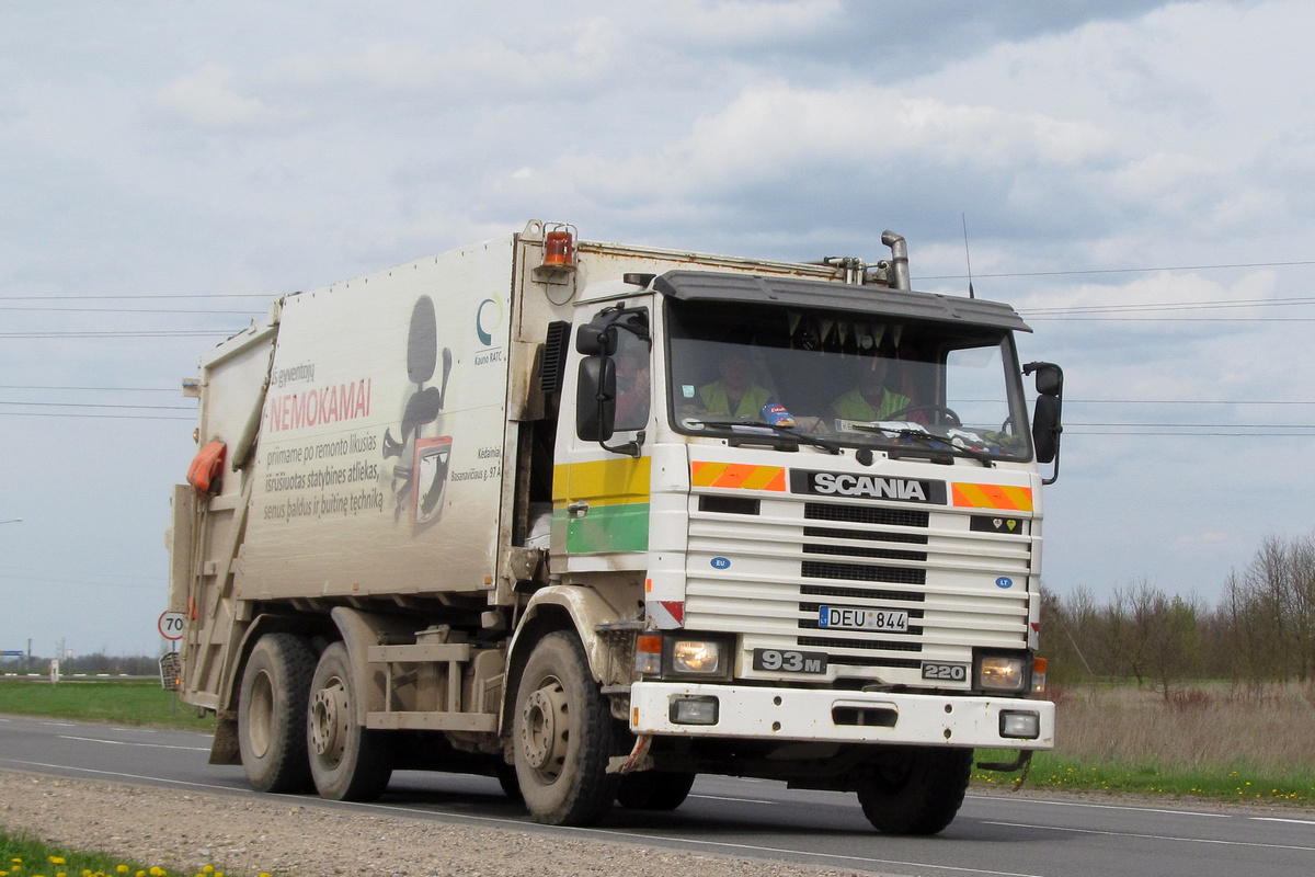 Литва, № DEU 844 — Scania (II) R93M