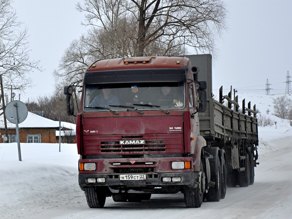 Алтайский край, № Н 159 СТ 22 — КамАЗ-6460 [646000]