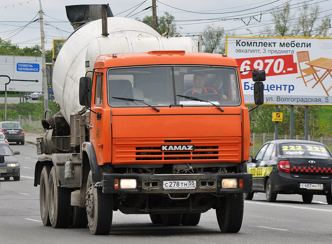 Омская область, № С 278 ТН 55 — КамАЗ-53229-15 [53229R]