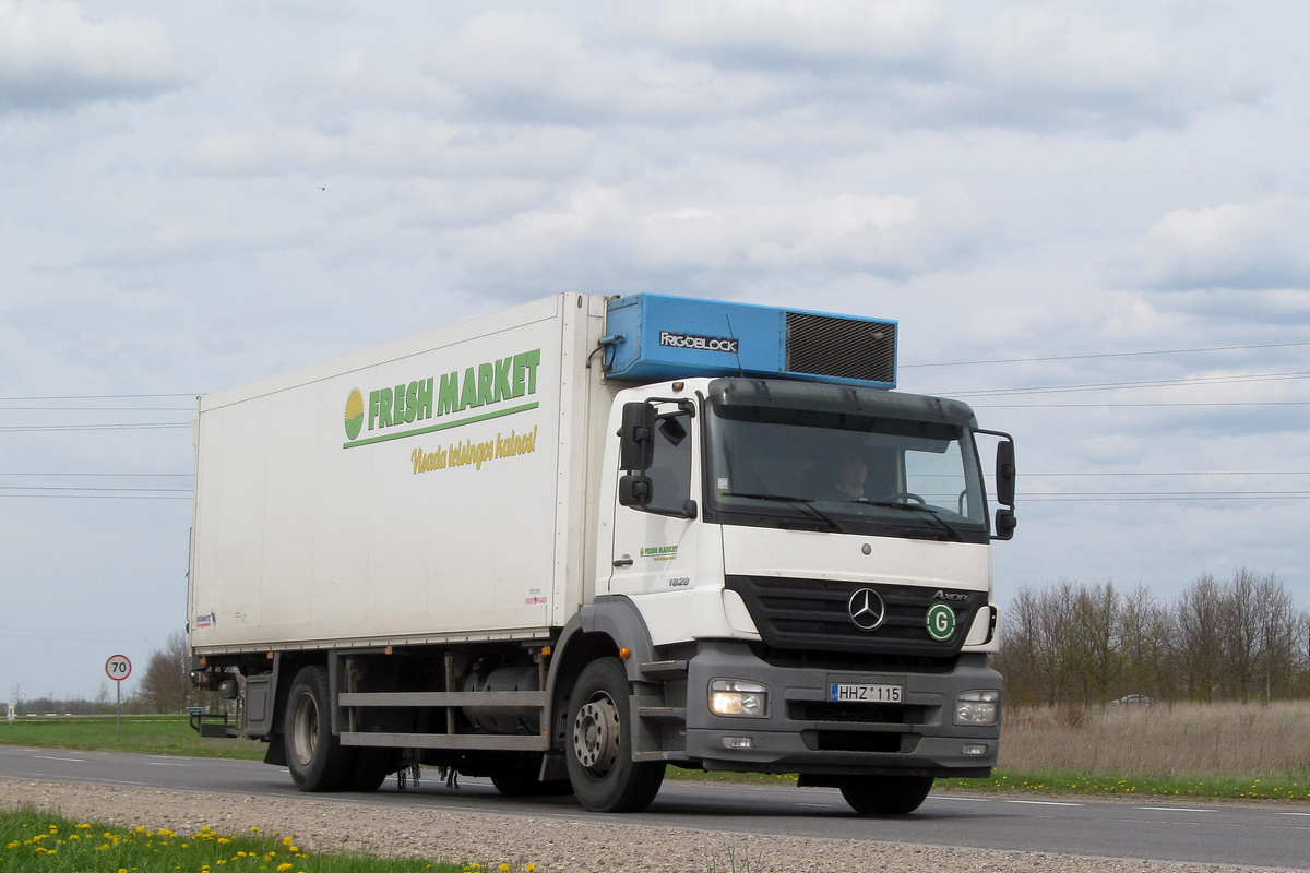 Литва, № HHZ 115 — Mercedes-Benz Axor 1828