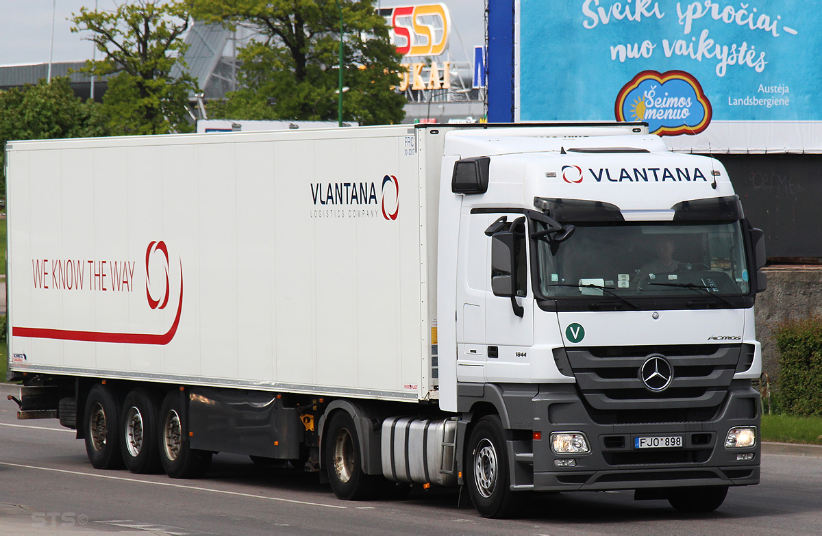 Литва, № FJO 898 — Mercedes-Benz Actros ('2009) 1844