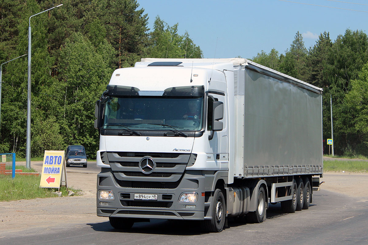 Липецкая область, № Н 894 ОУ 48 — Mercedes-Benz Actros ('2009) 1844