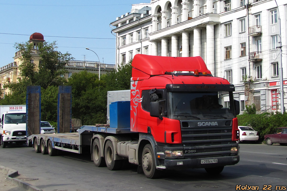 Новосибирская область, № С 255 ЕХ 154 — Scania ('1996) P380