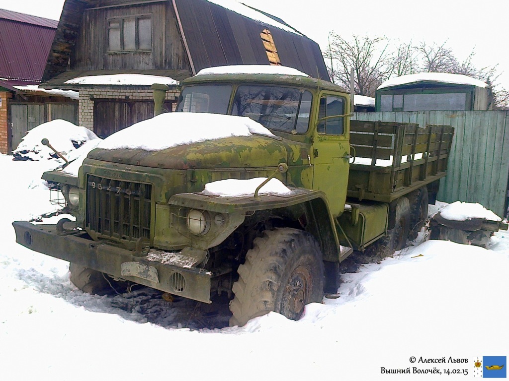 Тверская область, № (69) Б/Н 0009 — Урал-375Д