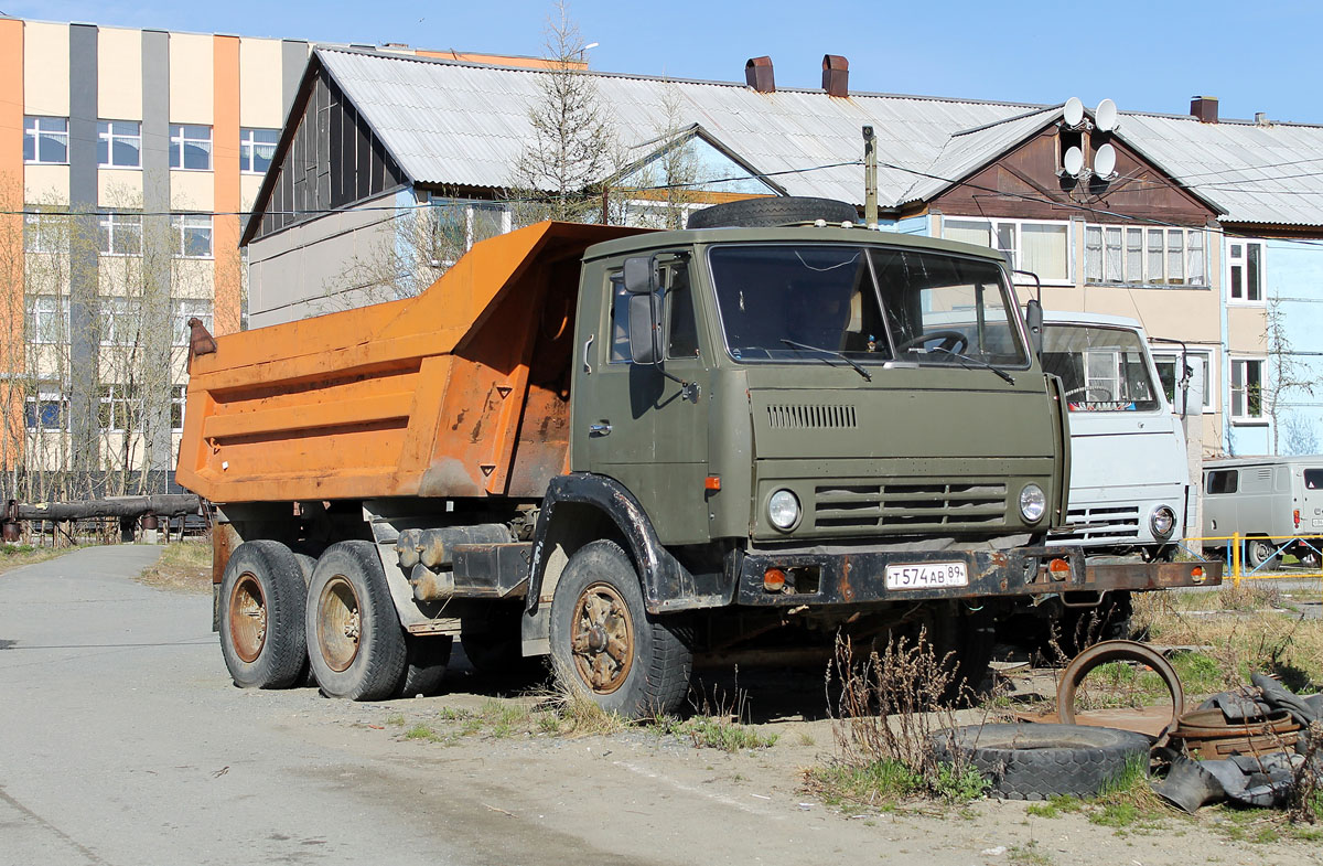 Ямало-Ненецкий автоном.округ, № Т 574 АВ 89 — КамАЗ-55111 (общая модель)