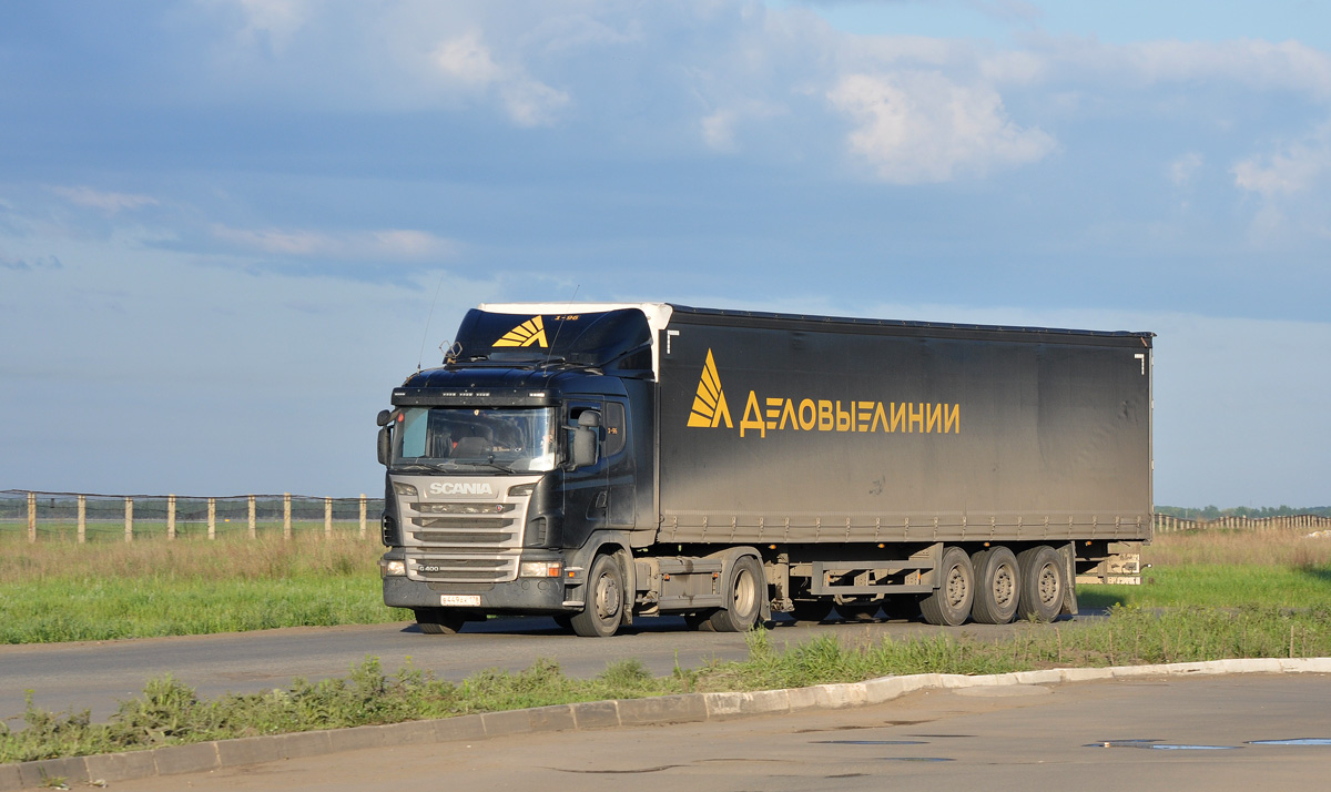 Свердловская область, № В 449 АК 178 — Scania ('2009) G400