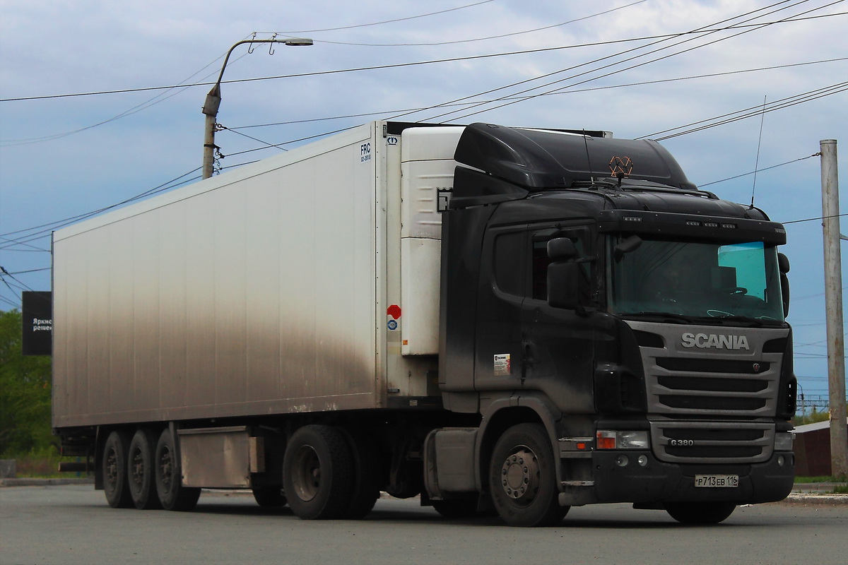 Татарстан, № Р 713 ЕВ 116 — Scania ('2009) G380