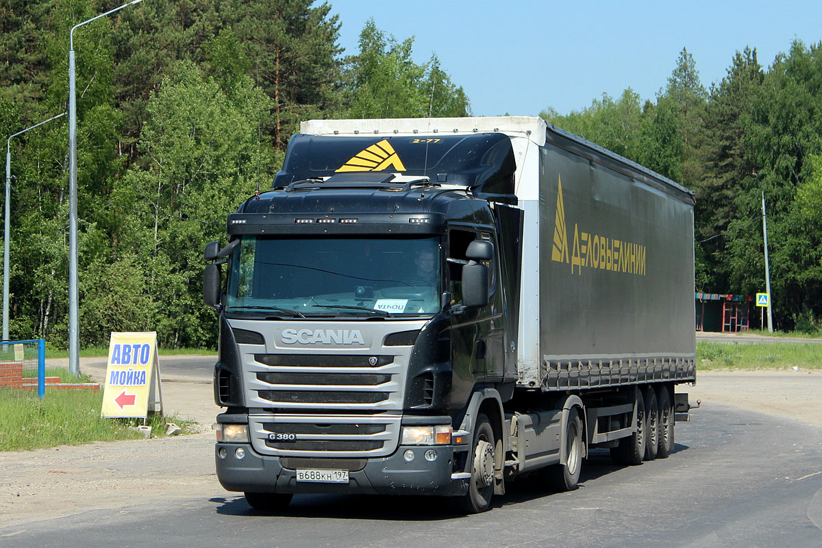 Москва, № В 688 КН 197 — Scania ('2009) G380