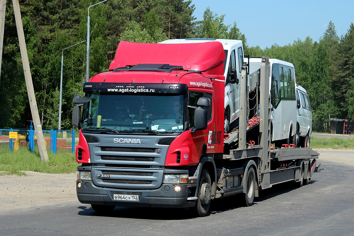 Нижегородская область, № В 964 СУ 152 — Scania ('2004) P340