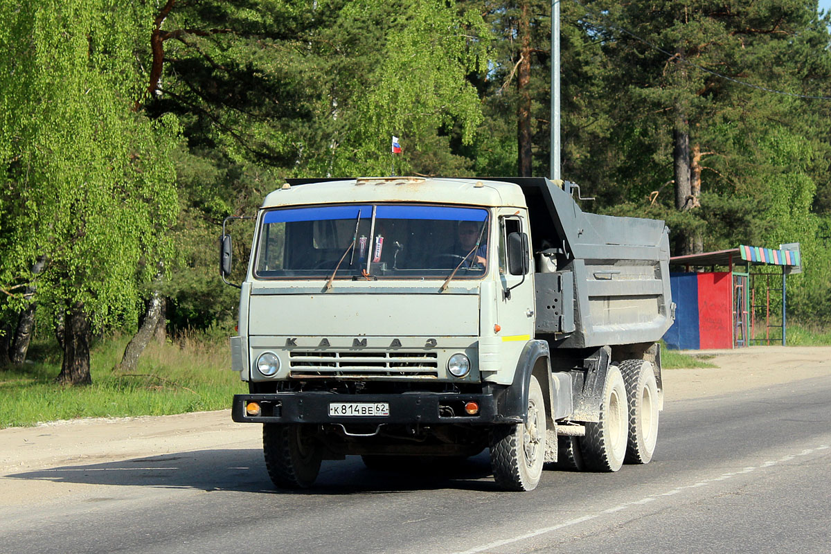 Рязанская область, № К 814 ВЕ 62 — КамАЗ-55111-01 [55111A]