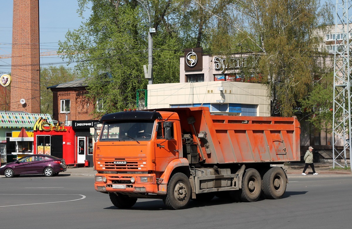 Томская область, № С 006 АУ 70 — КамАЗ-6520 [652000]