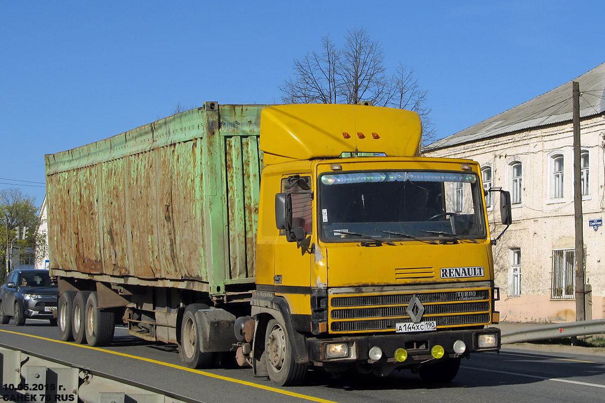 Московская область, № А 144 ХС 190 — Renault R-Series Major