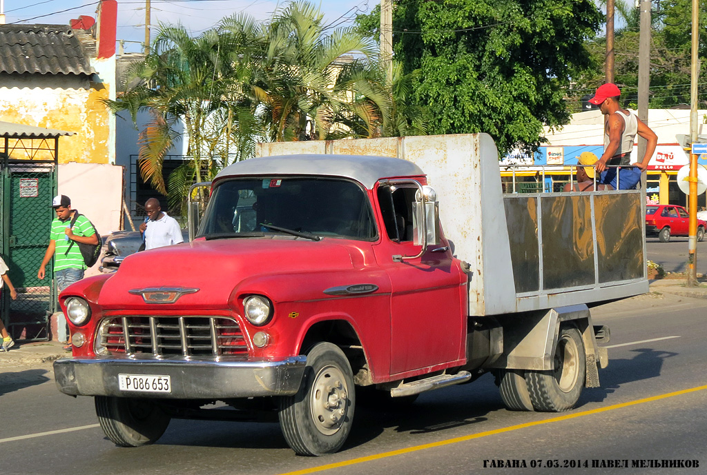 Куба, № P 086 653 — Chevrolet (общая модель)