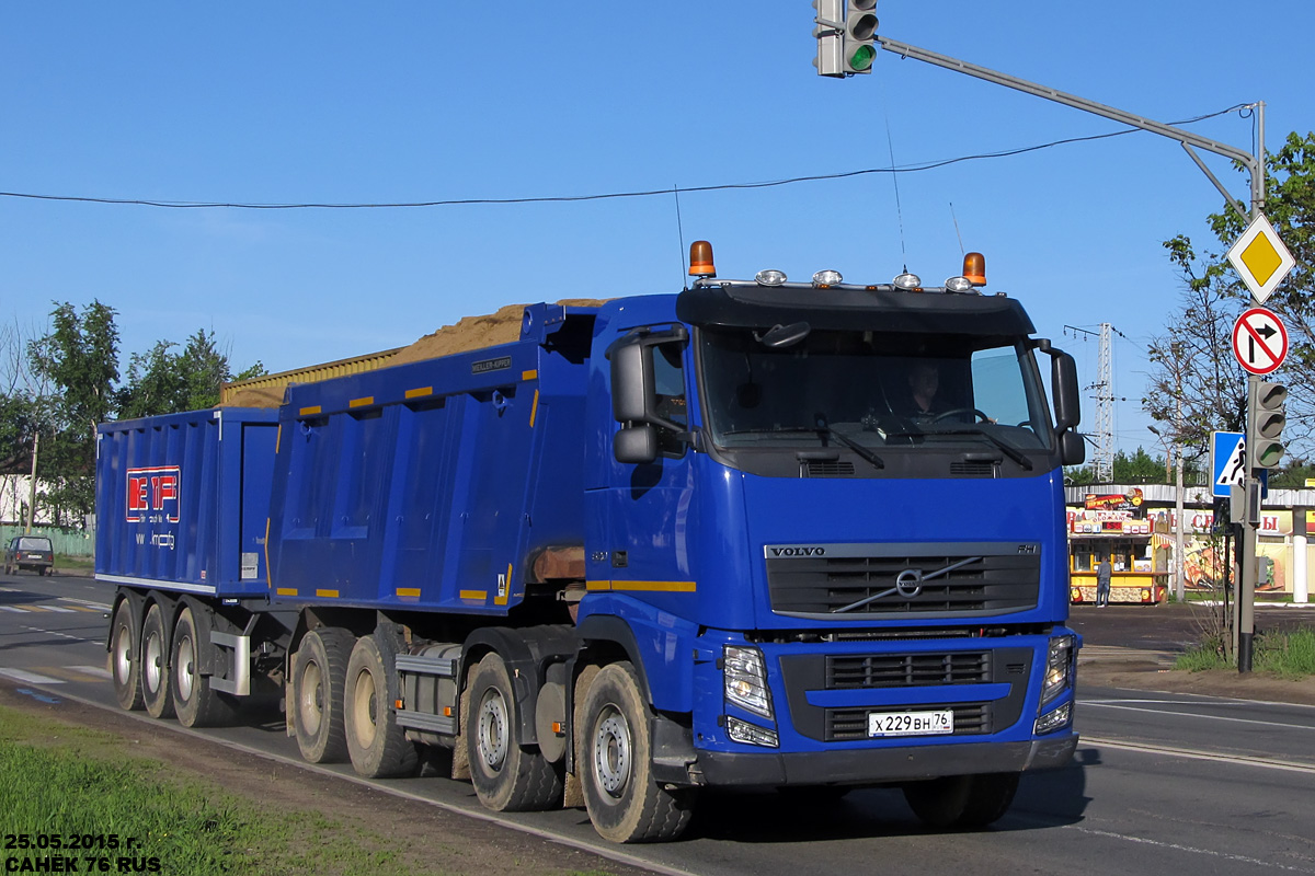 Ярославская область, № Х 229 ВН 76 — Volvo ('2008) FH.520 [X9P]