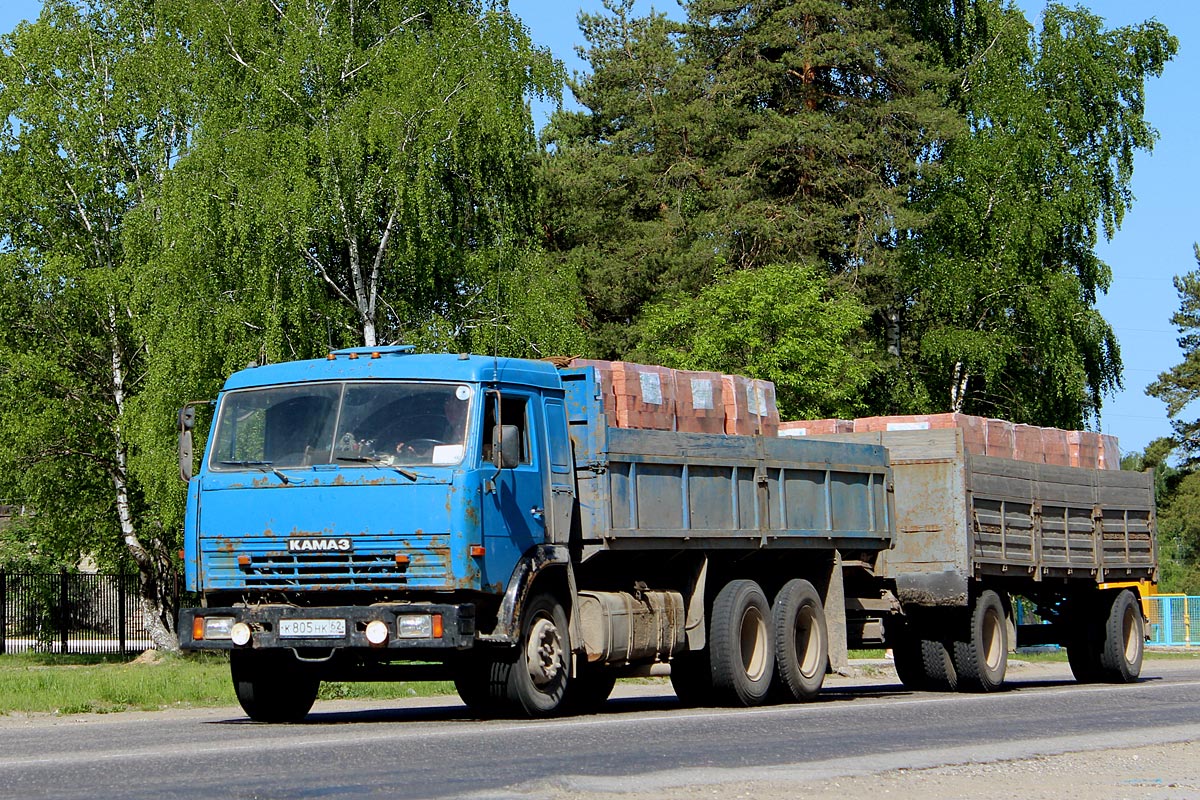 Рязанская область, № К 805 НК 62 — КамАЗ-53215 [532150]