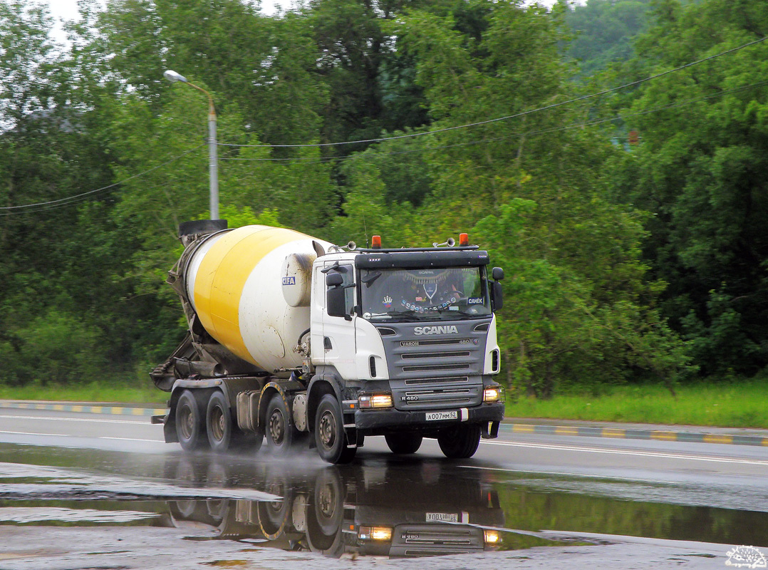 Нижегородская область, № А 007 ММ 52 — Scania ('2013) R480