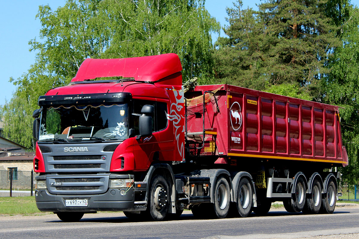 Рязанская область, № У 693 СК 62 — Scania ('2004) P420