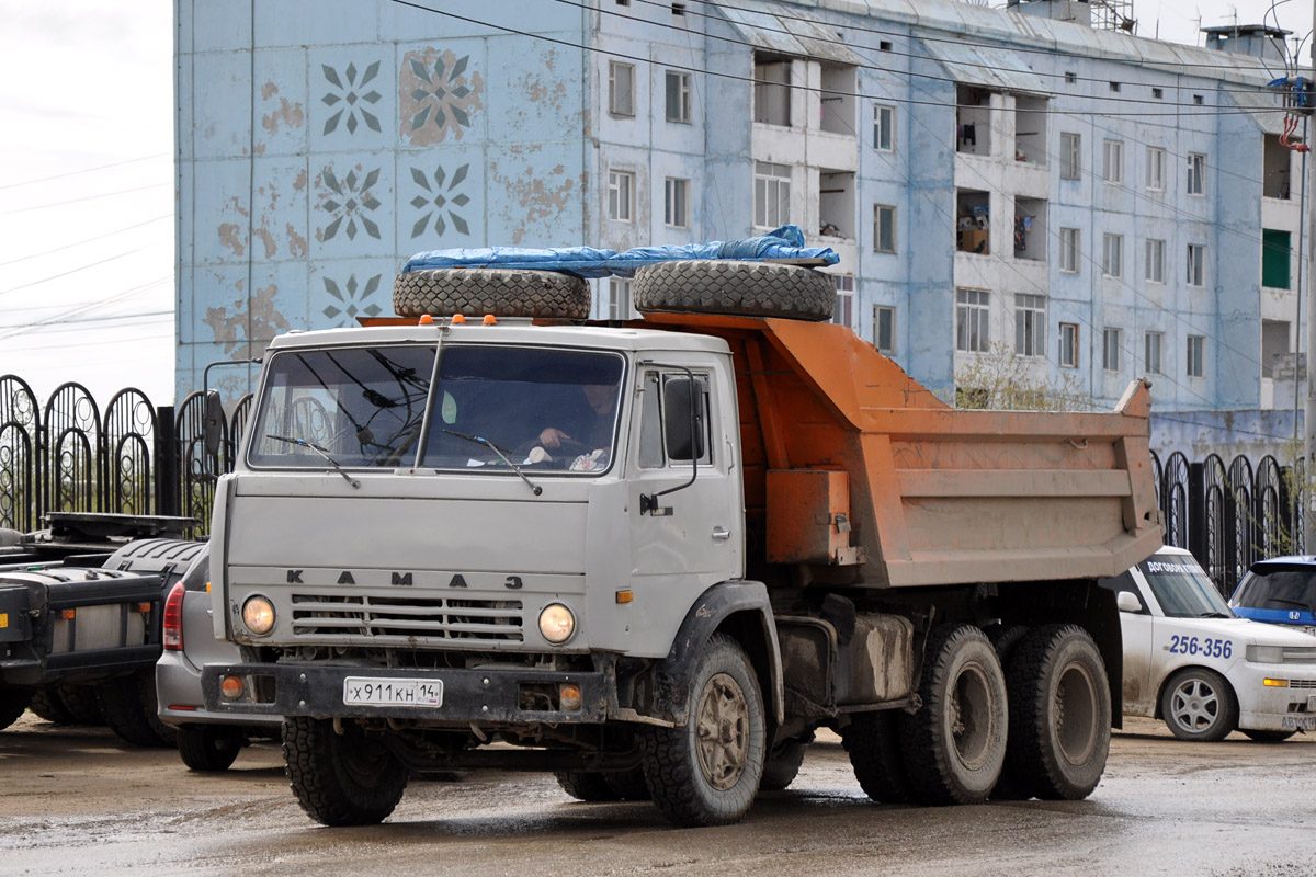 Саха (Якутия), № Х 911 КН 14 — КамАЗ-55111 [551110]