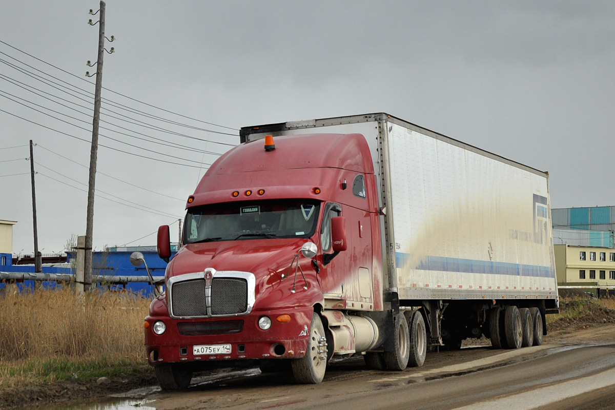 Саха (Якутия), № А 075 ЕУ 14 — Kenworth T2000