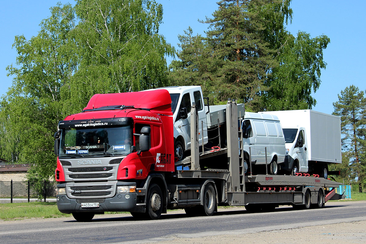 Нижегородская область, № М 403 ЕК 152 — Scania ('2011) P360