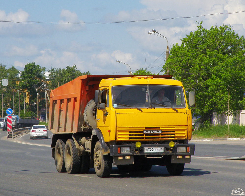 Нижегородская область, № В 722 РР 152 — КамАЗ-65115 (общая модель)