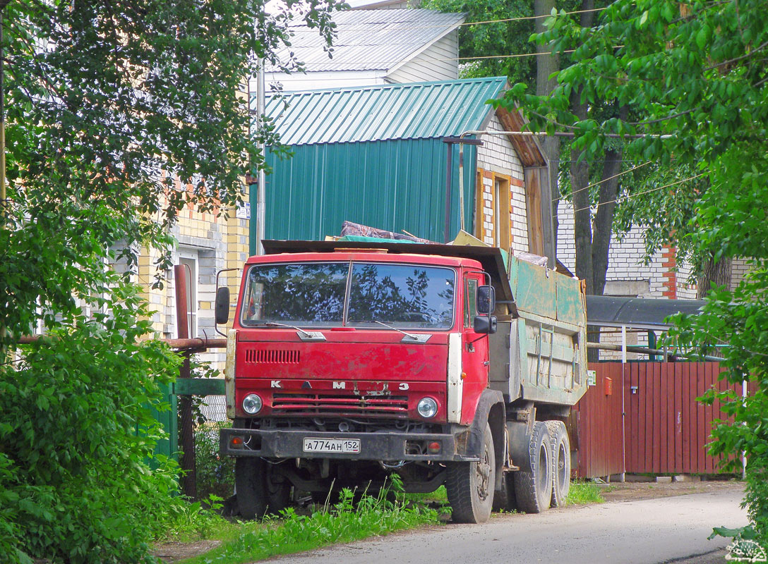 Нижегородская область, № А 774 АН 152 — КамАЗ-55111 [551110]