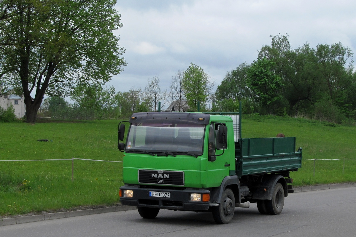 Литва, № HFU 977 — MAN L2000 (общая модель)