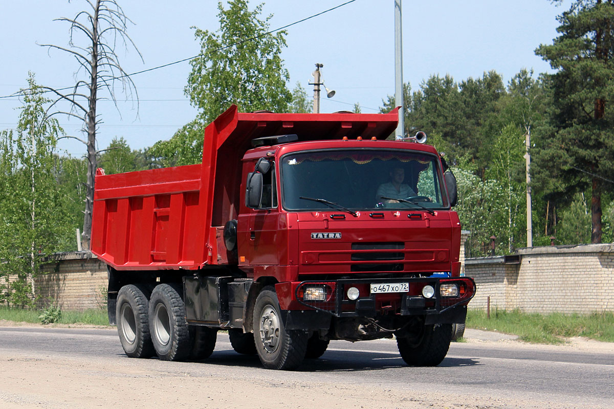 Тюменская область, № О 467 ХО 72 — Tatra 815 S1 A