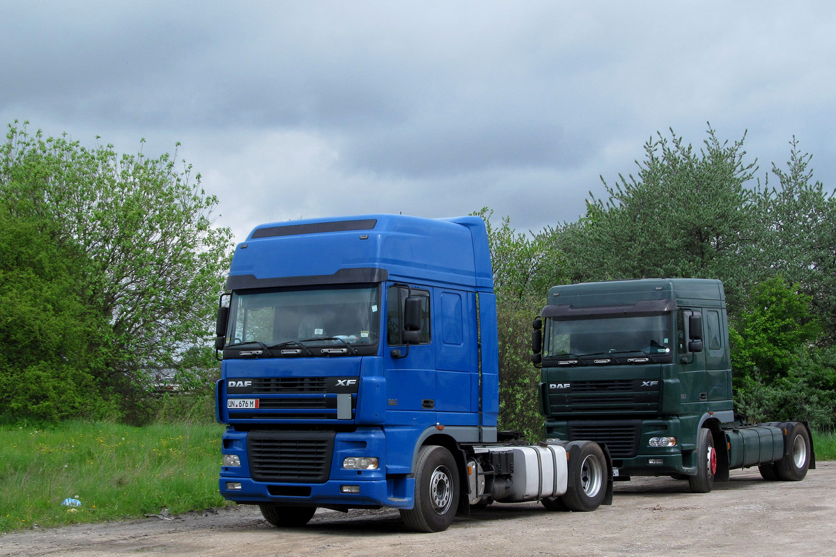 Германия, № UN 676 M — DAF XF95 FT