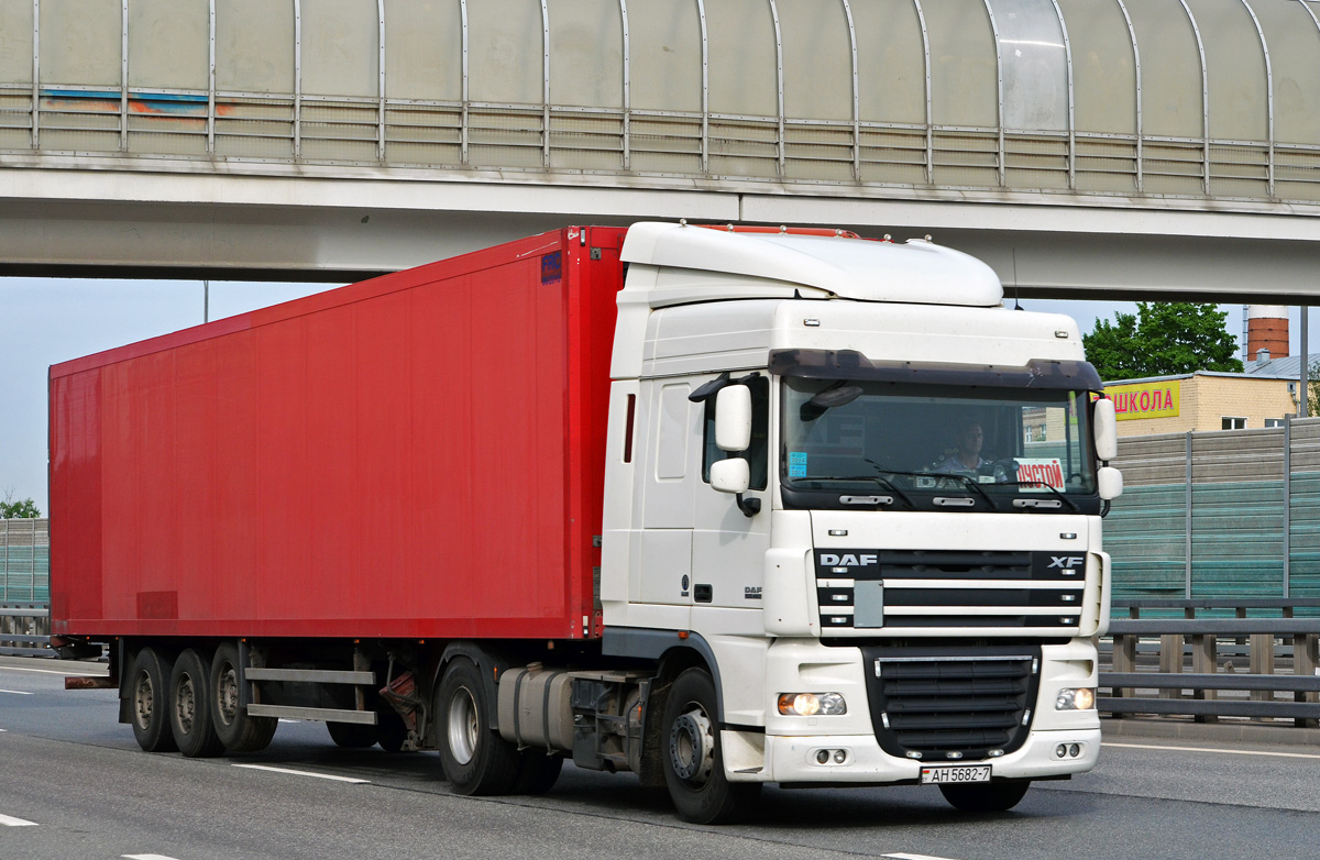 Минск, № АН 5682-7 — DAF XF105 FT