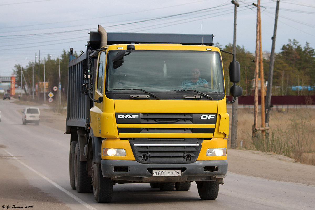 Саха (Якутия), № В 601 ЕР 14 — DAF CF85 FAT