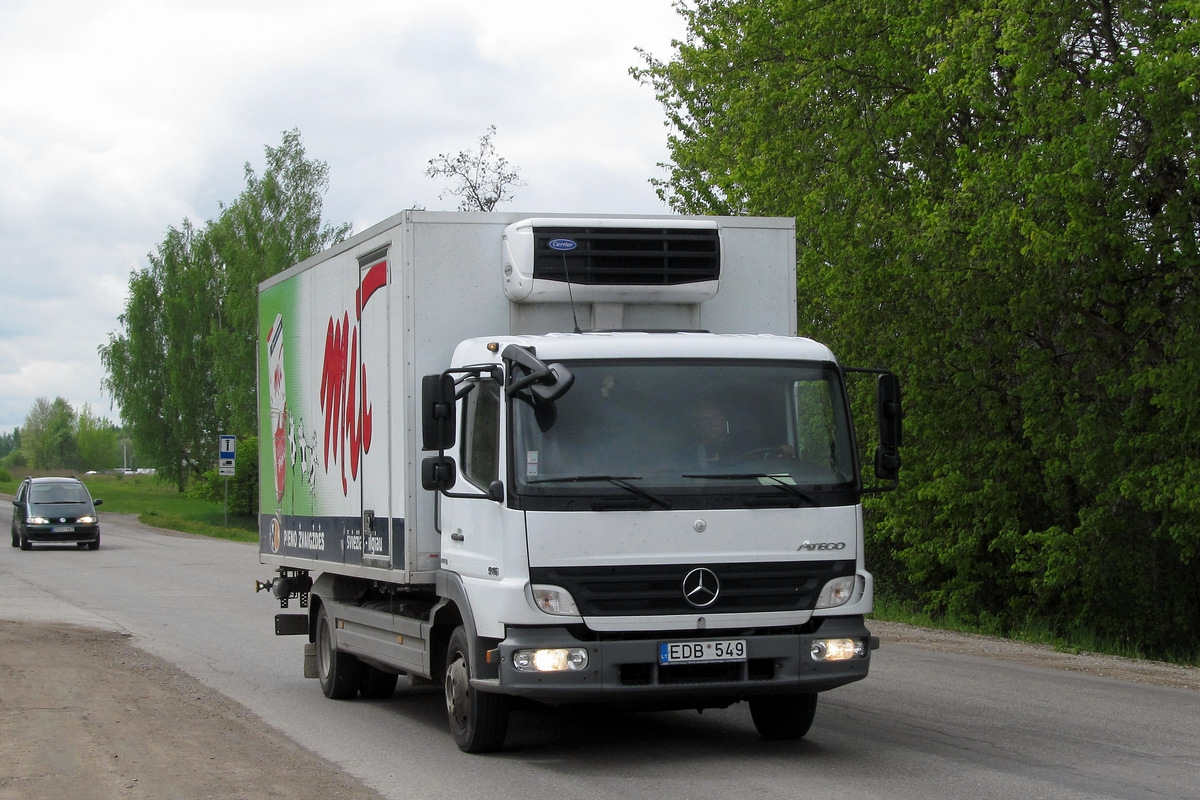 Литва, № EDB 549 — Mercedes-Benz Atego 916